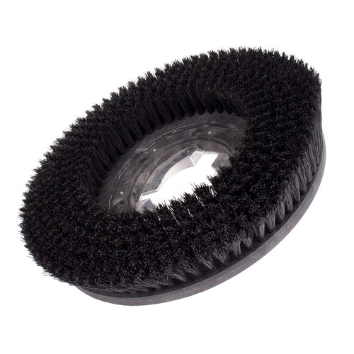 15 inch Floor Buffer Everyday Floor Scrubbing Brush (#70113) | Black Nylon Bristles Thumbnail