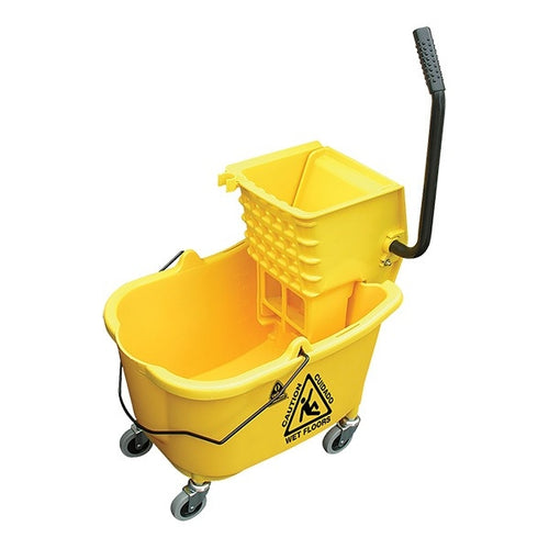 O'Cedar® MaxiRough® Side Press Mop Bucket & Wringer Combo (#96975) - 32 Quart Thumbnail