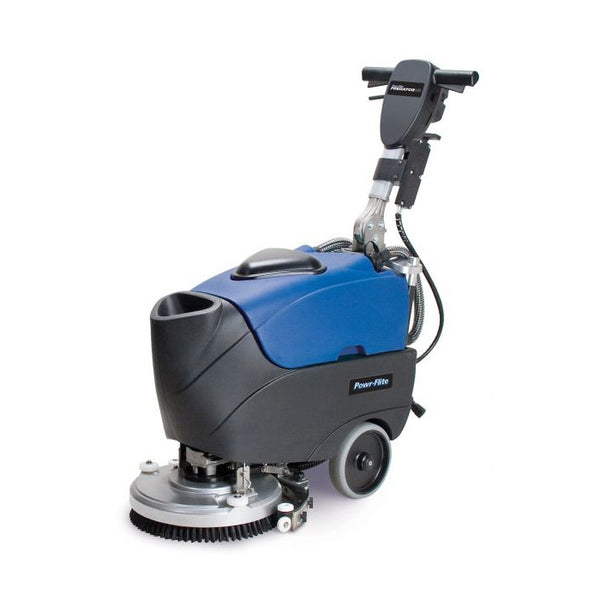 Electric Automatic Floor Scrubber Bundle w/ Pads, Brush & Chemicals —